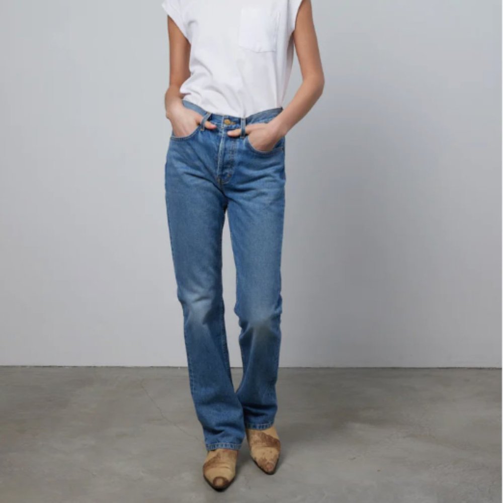 B Sides Jeans Marcel Relaxed Straight Jean Tate